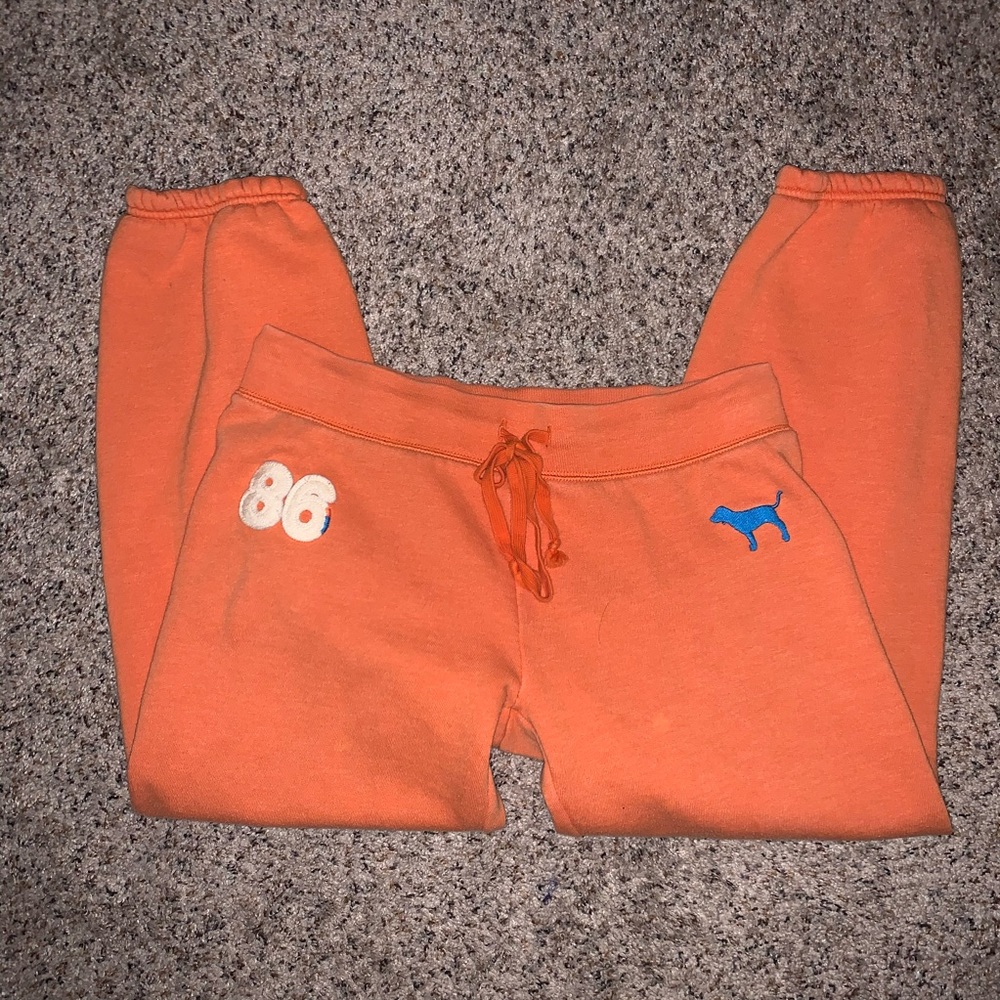 PINK Joggers with Spellout Detail